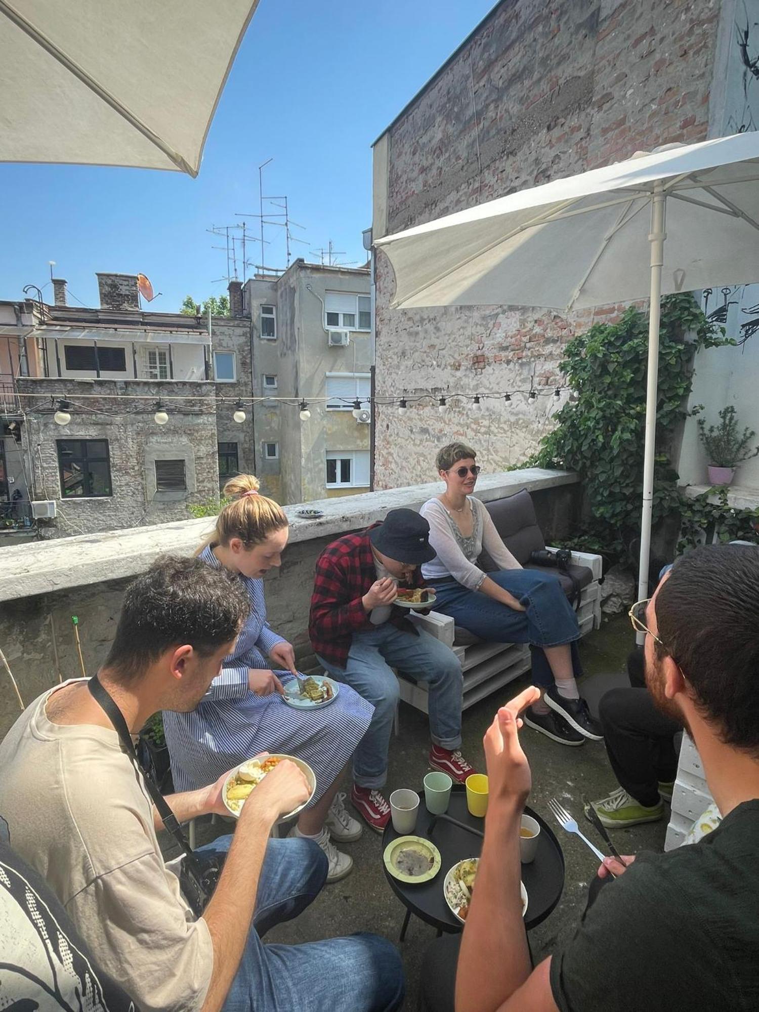 Hostel El Diablo Belgrad Exteriör bild