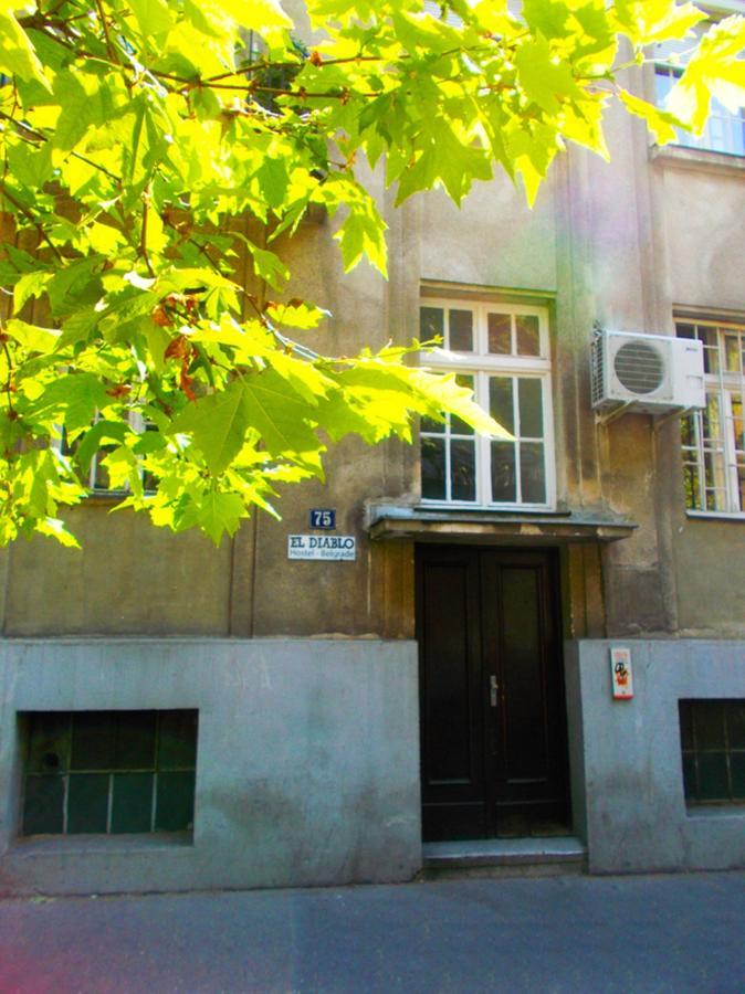 Hostel El Diablo Belgrad Exteriör bild